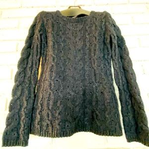 Coldwater Creek Pullover Black Sweater XS